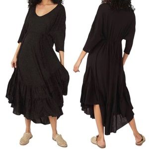 Black Free People Beach Coverup